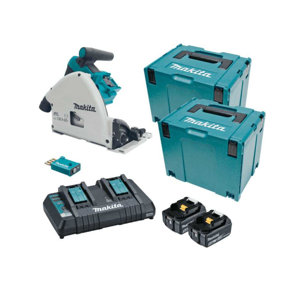 Scie plongeante Makita DSP601PT2JU kit 36 V