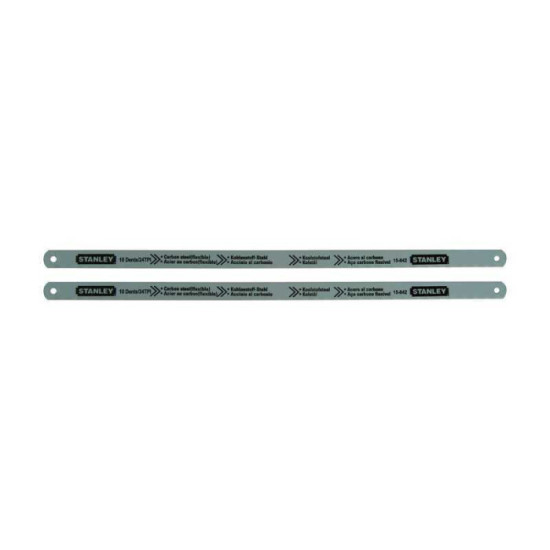 Lot lames scie métaux 300 mm Stanley 0-15-842