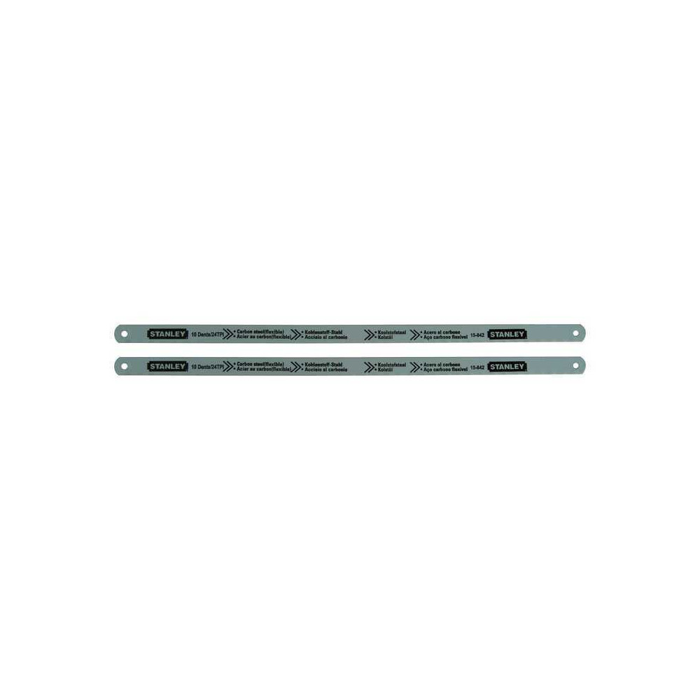 Lot lames scie métaux 300 mm Stanley 0-15-842