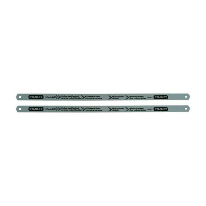 Lot lames scie métaux 300 mm Stanley 0-15-842