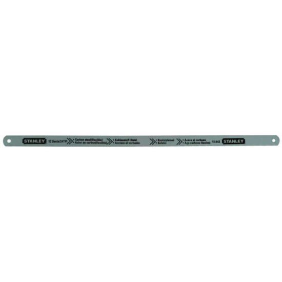 Lot lames scie métaux 300 mm Stanley 0-15-842