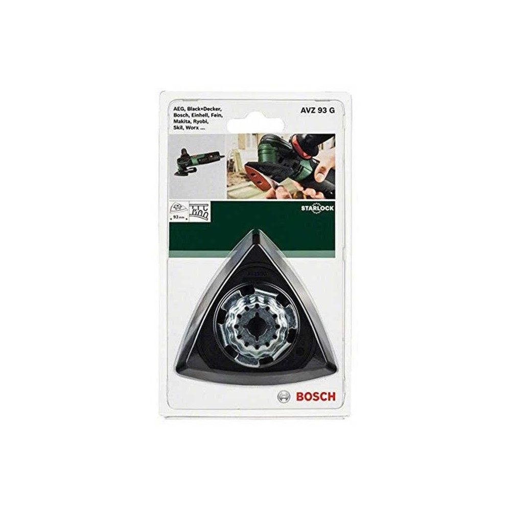 Plateau de ponçage starlock avz 93 g 93 mm Bosch Professional