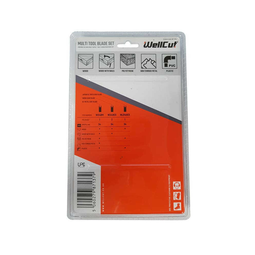 Outil multifonctions Wellcut WCMT4