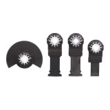 Jeu de 4 lames Starlock Makita B-67480 bi-métal