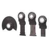 Jeu de 4 lames Starlock Makita B-67480 bi-métal