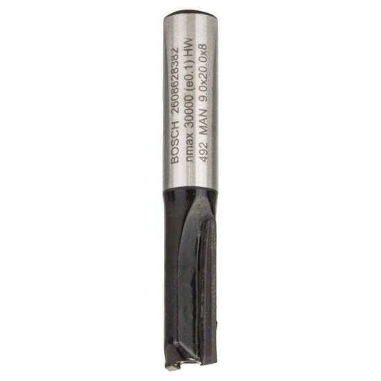 Fraise à rainurer droite Ø 9 mm Bosch 2608628382