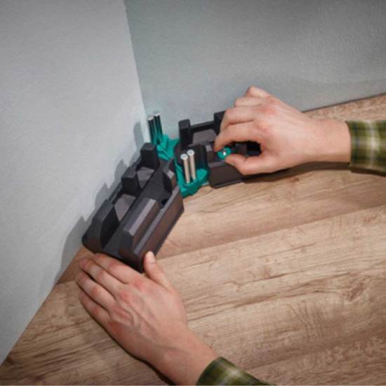 Kit de pose de plinthes Wolfcraft 6977000