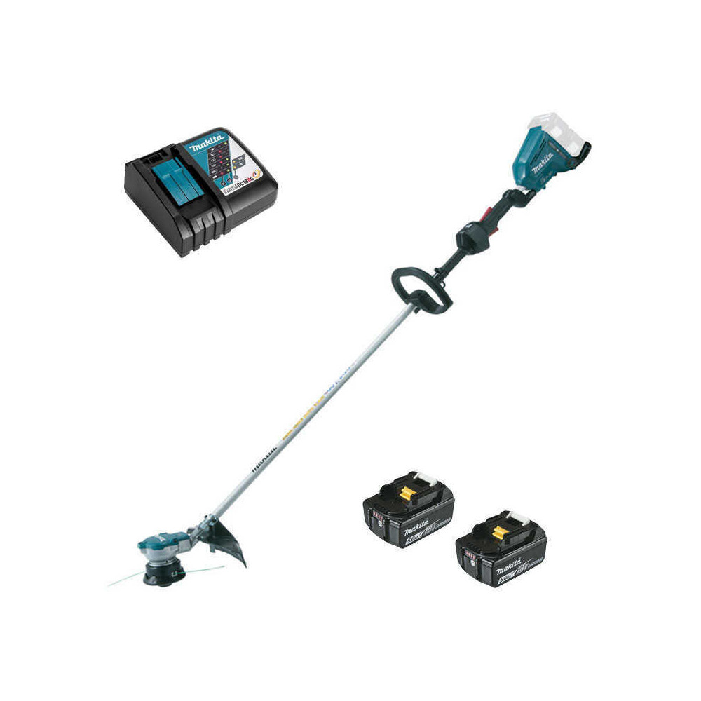 Coupe-herbe Makita DUR364RT2 2 x 5,0 Ah + DC18RC