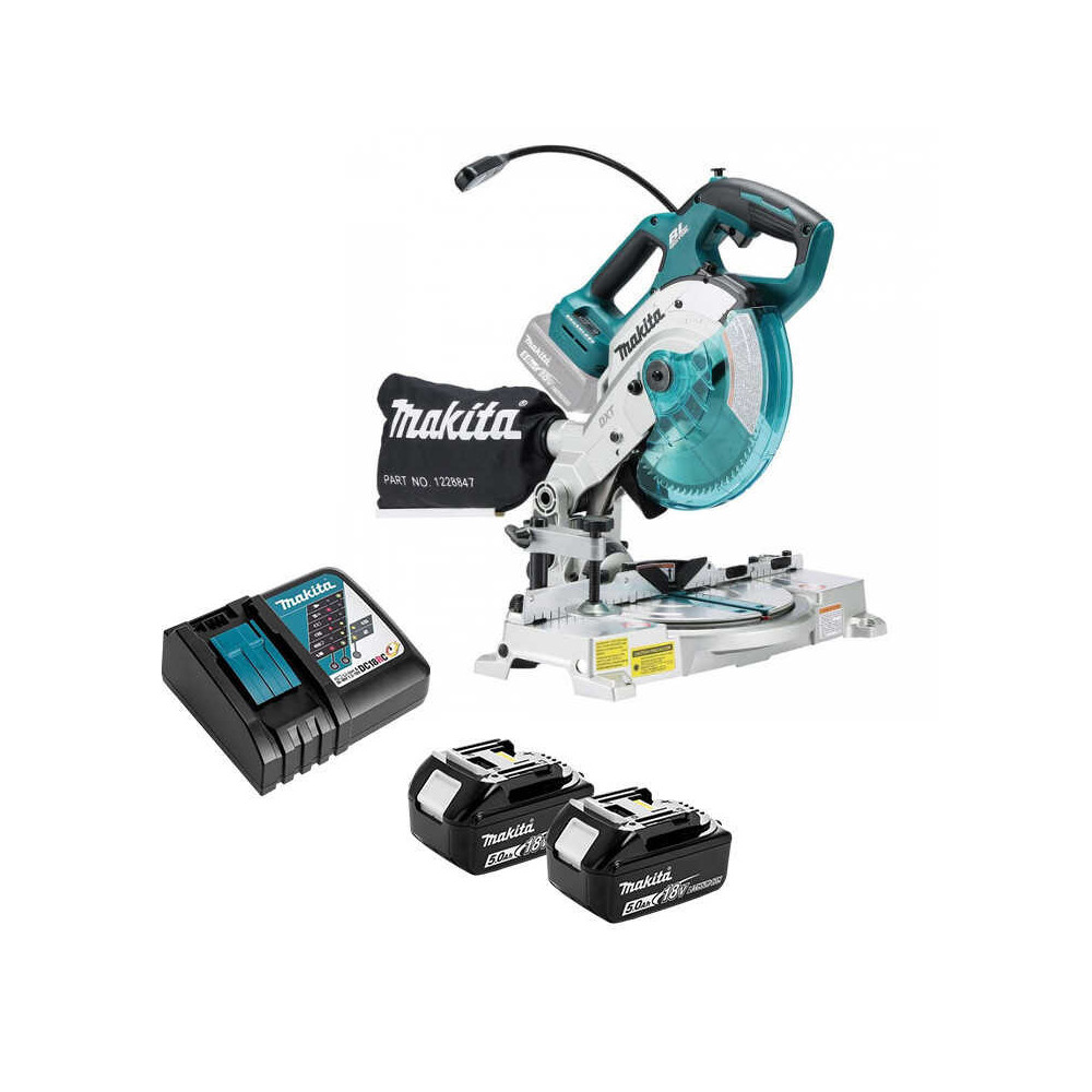 Scie à onglet radiale Makita DLS600RTE 18V LXT