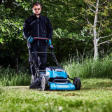 Tondeuse autotractée Makita DLM532PT2 53 cm 2x5,0 Ah