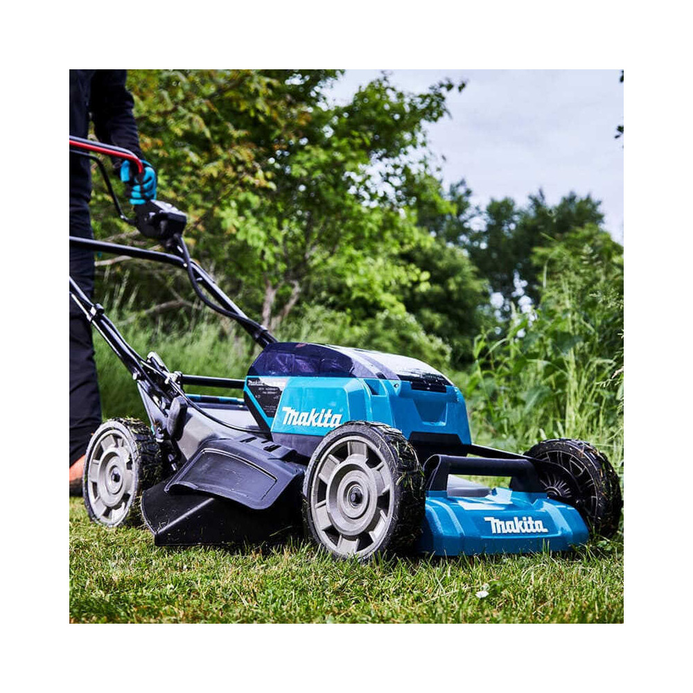 Tondeuse autotractée Makita DLM532PT2 53 cm 2x5,0 Ah