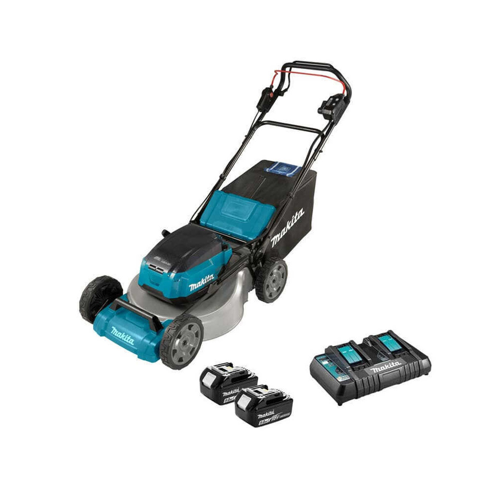 Tondeuse autotractée Makita DLM462PT2 36V 2x5,0 Ah