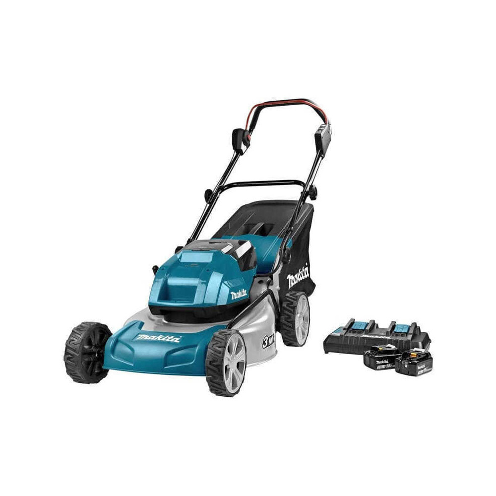 Tondeuse Makita DLM460PT2 36V 46 cm 2x5,0 Ah