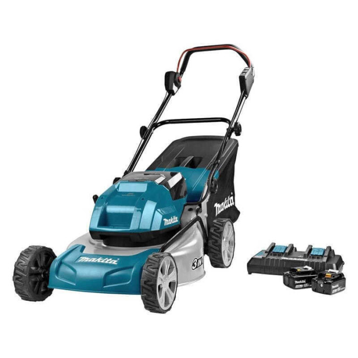 Tondeuse Makita DLM460PT2 36V 46 cm 2x5,0 Ah