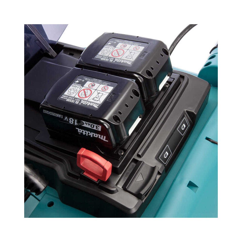 Tondeuse sans fil Makita DLM380PT2 kit 2 x 5,0 Ah
