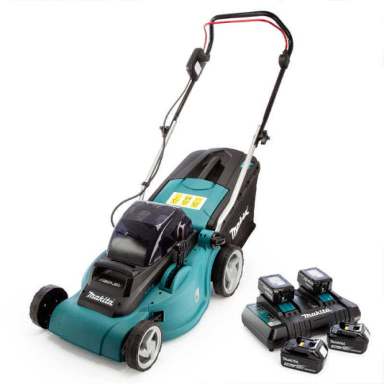 Tondeuse Makita DLM380PF4 36V 38 cm 4x3,0 Ah