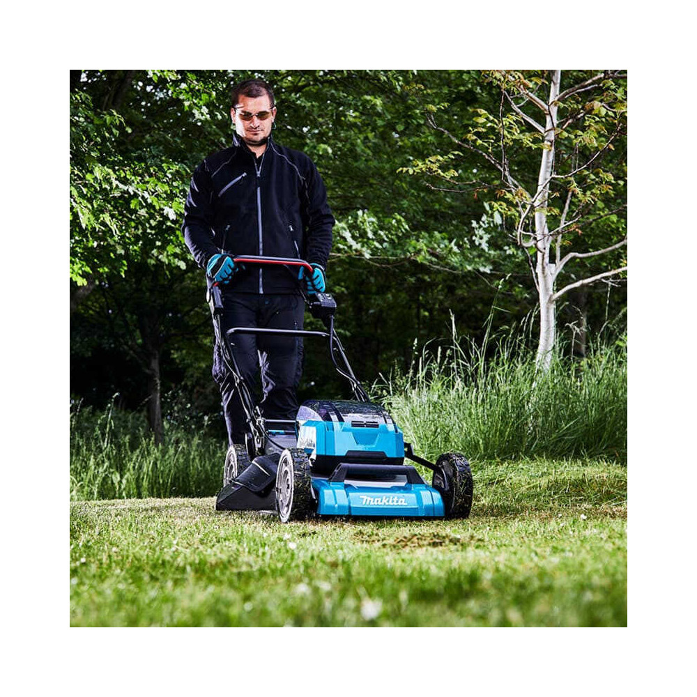Tondeuse autotractée Makita DLM532PG4 53 cm 4x6,0 Ah