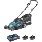 Tondeuse sans fil Makita DLM431PT2 43 cm 2 x 5,0 Ah