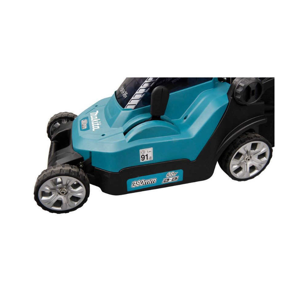Tondeuse Makita DLM382PF4 36V 38 cm 4 batteries 3,0 Ah