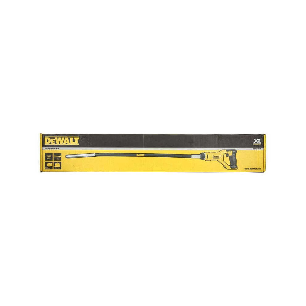Vibrateur à béton 18V XR DeWalt DCE531N-XJ