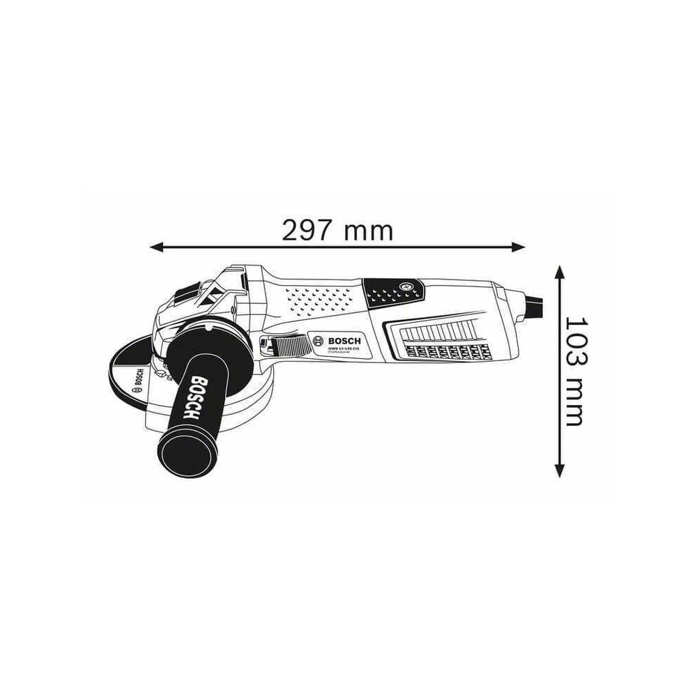 Meuleuse d'angle Bosch Professional 060179F002