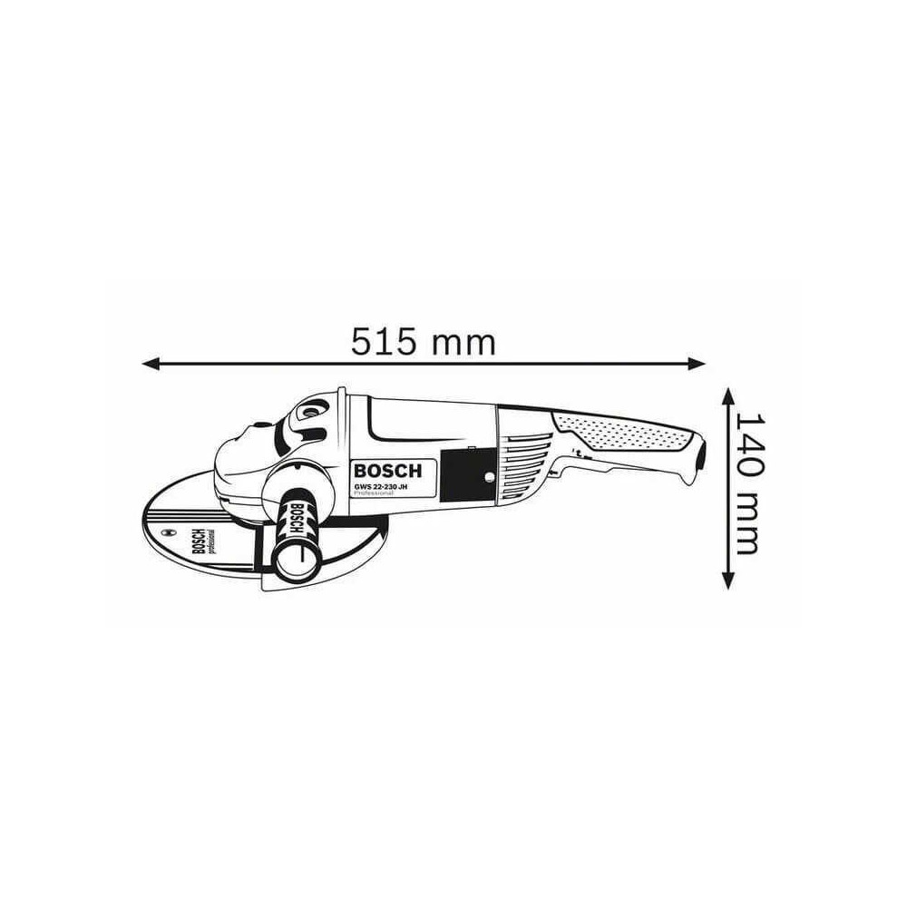 Meuleuse d'angle Bosch Professional 0601882M03