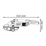 Meuleuse d'angle Bosch Professional 0601882M03
