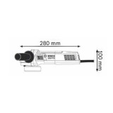 Meuleuse angulaire Bosch GWS9-125S 900 W 125 mm