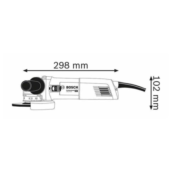 Meuleuse d'angle Bosch Professional 06017B7000