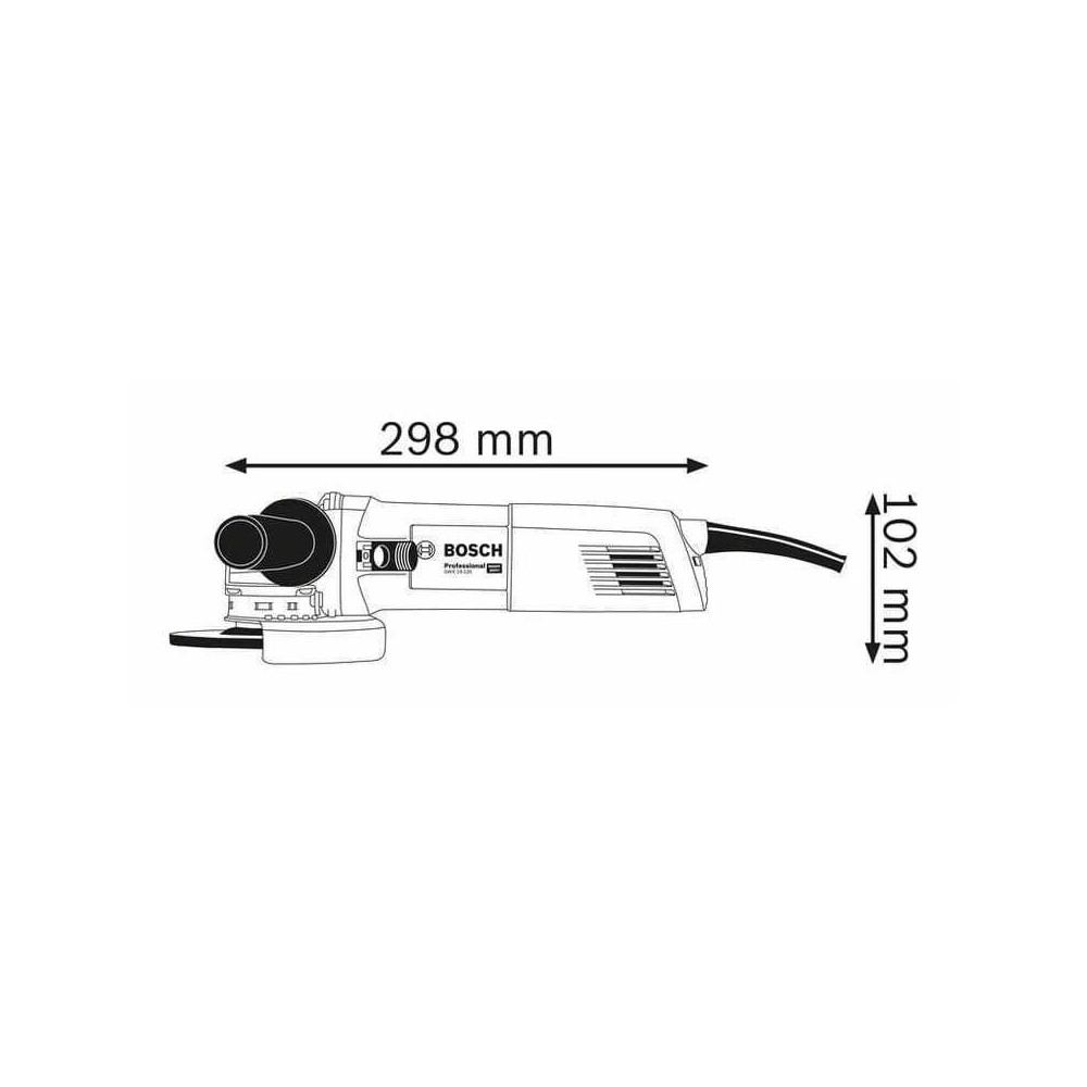 Meuleuse d'angle Bosch Professional 06017B7000
