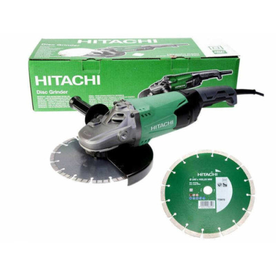 Meuleuse d'angle HiKOKI G23SW2-W7 230 mm + disque