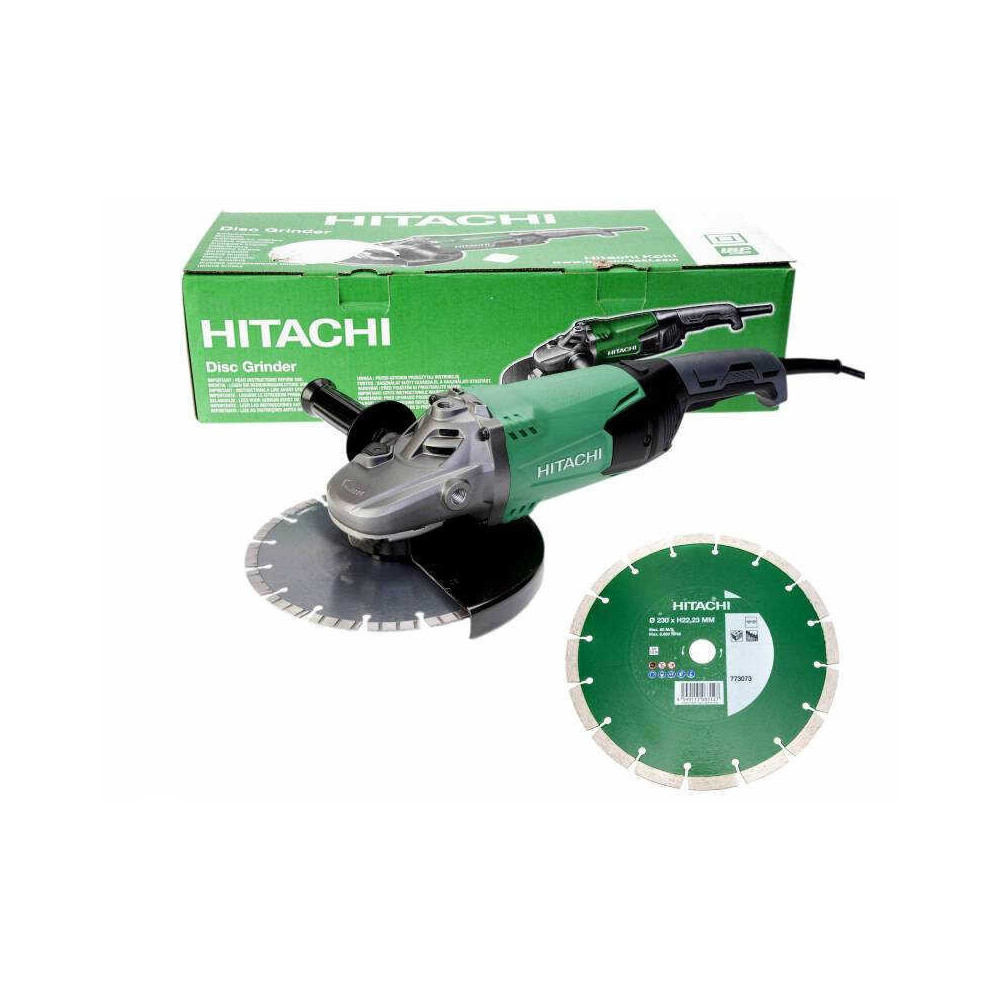 Meuleuse d'angle HiKOKI G23SW2-W7 230 mm + disque