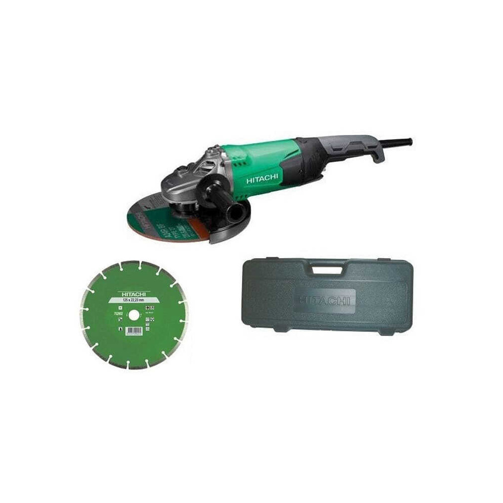 Meuleuse HiKOKI G23SW2-WW 230 mm disque + coffret