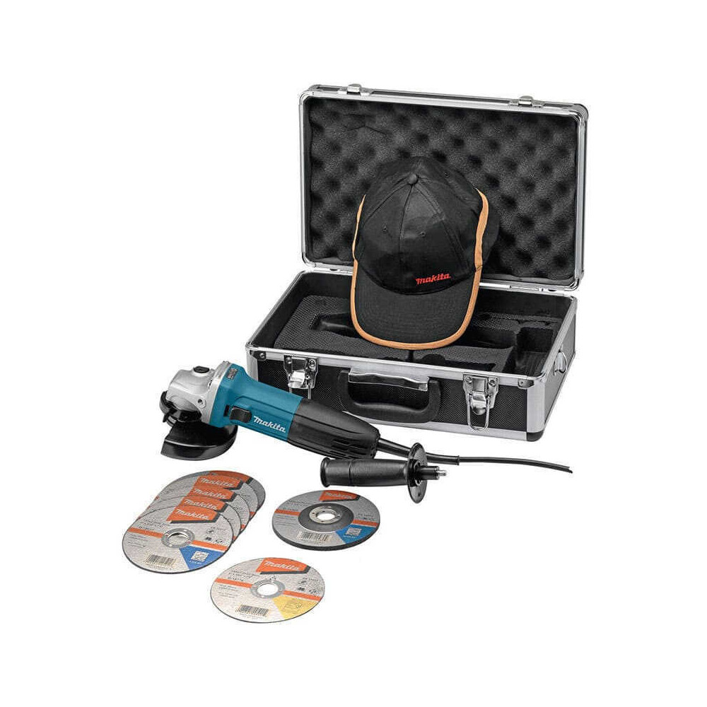 Meuleuse d'angle Makita GA5030RSP2 + 7 disques