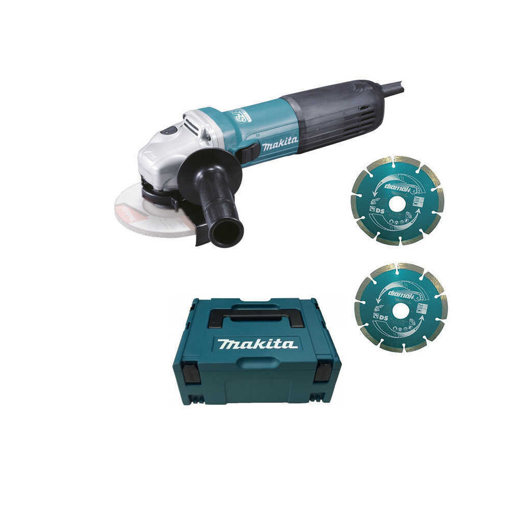 Meuleuse d'angle Makita GA5040CJD 125 mm 1 400 W