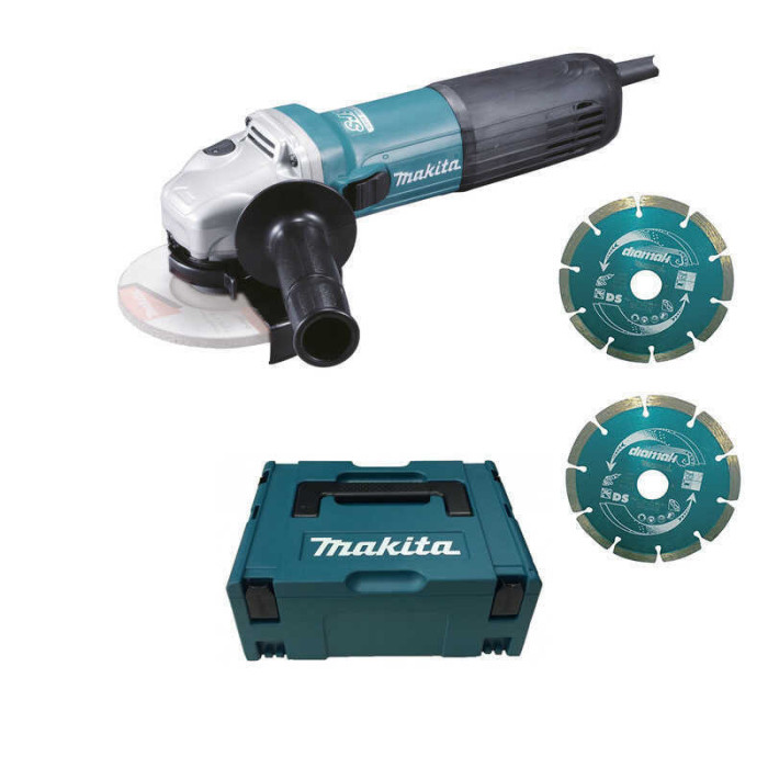 Meuleuse d'angle Makita GA5040CJD 125 mm 1 400 W