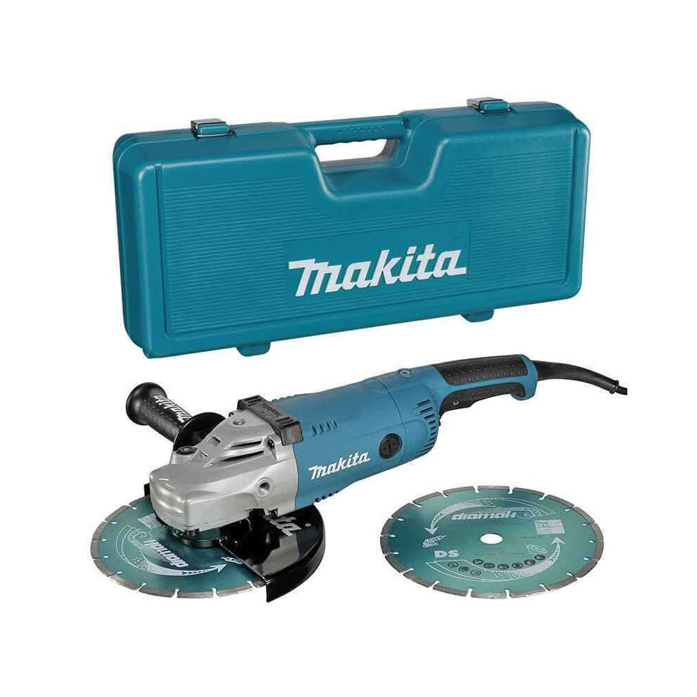 Meuleuse Makita GA9020RFK3 2 disques diamant
