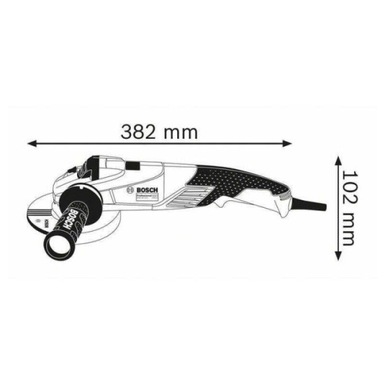 Meuleuse angulaire Bosch Professional GWS 18-125 SPL 06017A3300
