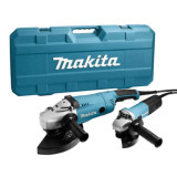 Ensemble 2 meuleuses Makita DK0053G 125 + 230 mm