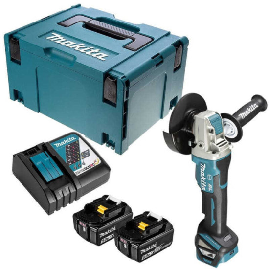 Meuleuse d'angle Makita DGA519RTJ1 18V LXT