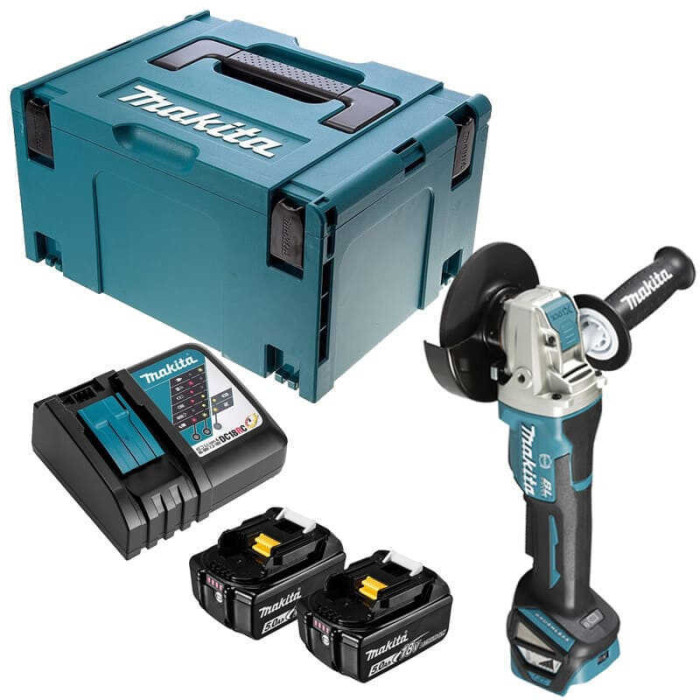 Meuleuse d'angle Makita DGA519RTJ1 18V LXT