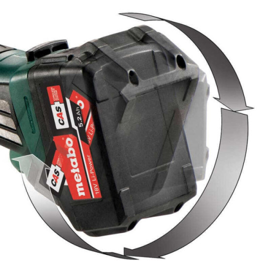 Meuleuse d'angle sans fil Metabo W18LTX115(602170840)