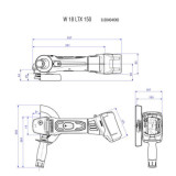 Meuleuse d'angle Metabo W18LTX150-Quick(600404840) 18V