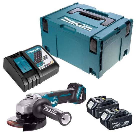 Meuleuse d'angle Makita DGA505RFJ 18V 125 mm 3,0 Ah