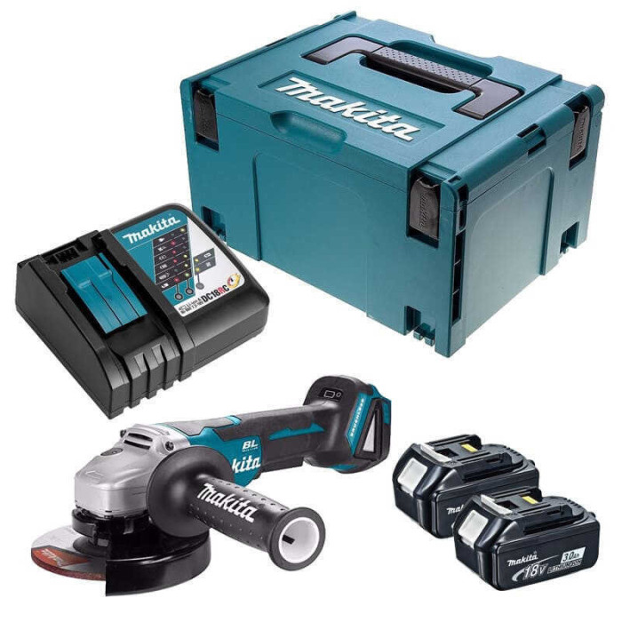 Meuleuse d'angle Makita DGA505RFJ 18V 125 mm 3,0 Ah