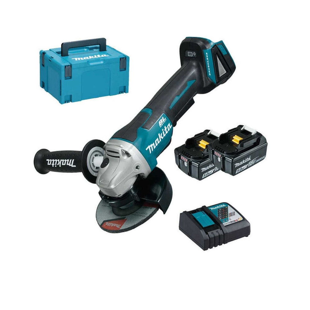 Meuleuse d'angle Makita DGA505RTJ 18V 125 mm 5,0 Ah