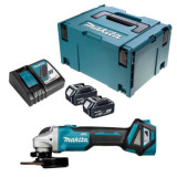 Meuleuse d'angle Makita DGA511RFJ 18V 125 mm 3,0 Ah