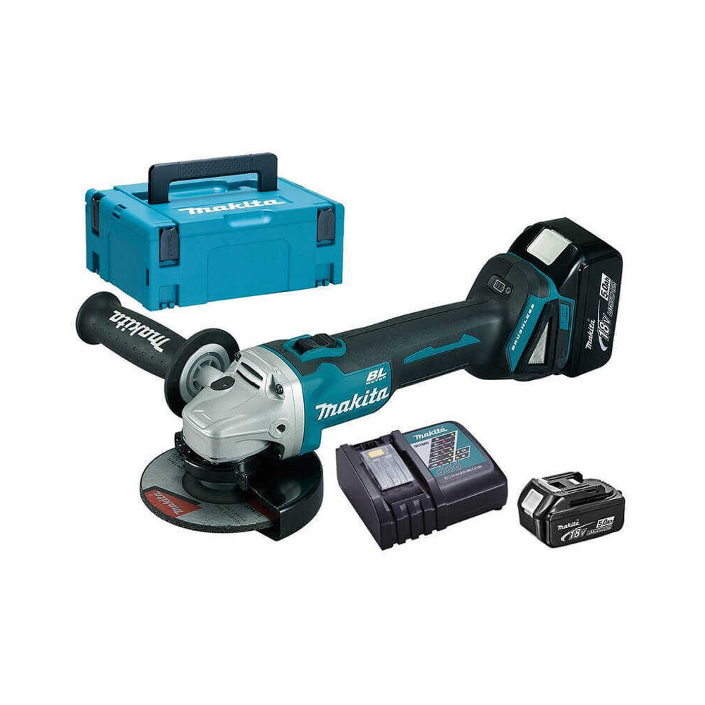 Meuleuse d'angle Makita DGA504RTJ 18V LXT