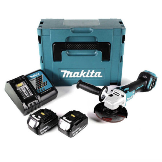 Meuleuse d'angle Makita DGA511RTJ 18V 125 mm 5,0 Ah