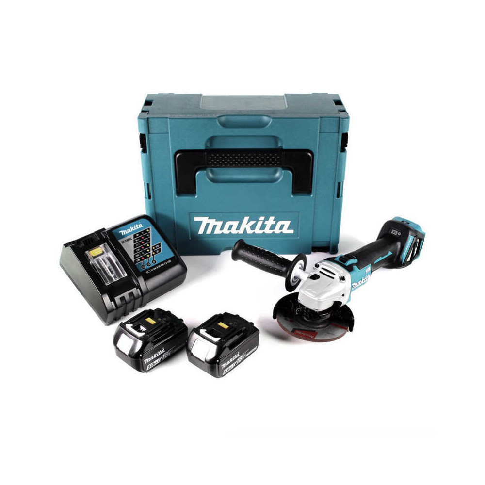 Meuleuse d'angle Makita DGA511RTJ 18V 125 mm 5,0 Ah